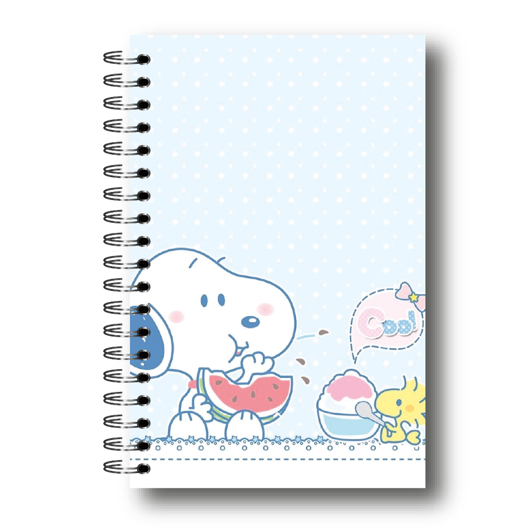 Libreta Snoopy