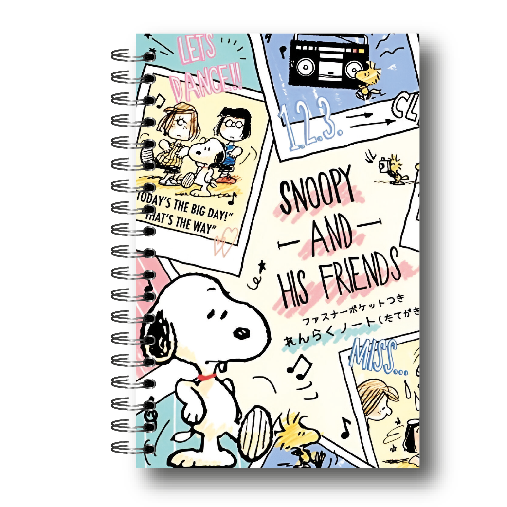 Libreta Snoopy