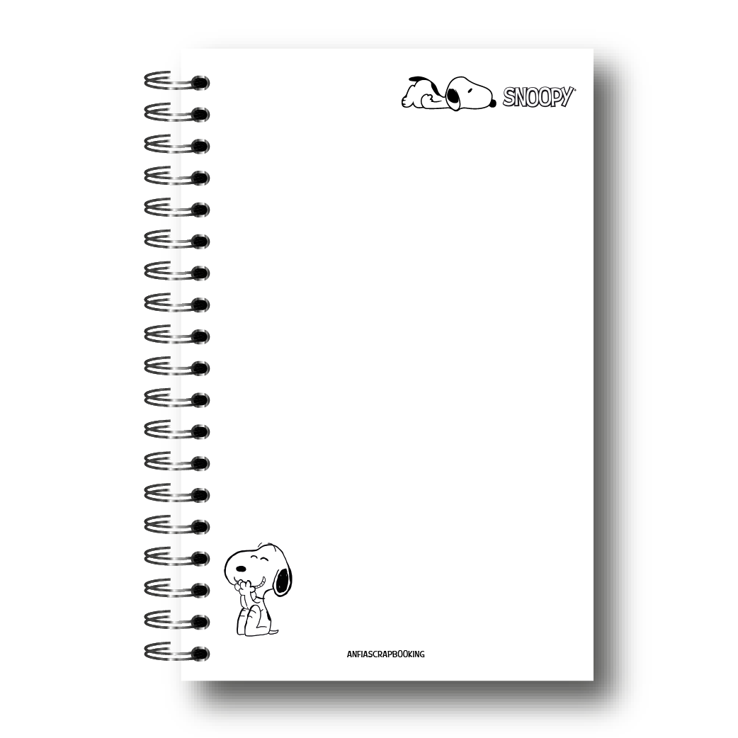 Libreta Snoopy