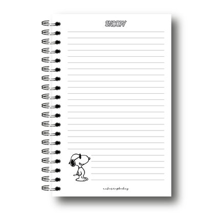 Libreta Snoopy