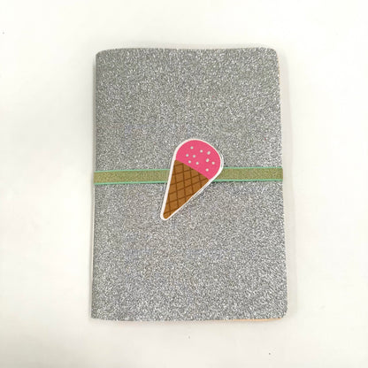 Libreta con diseño de helado