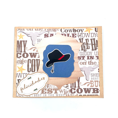 Tarjeta Cowboy yee-hah