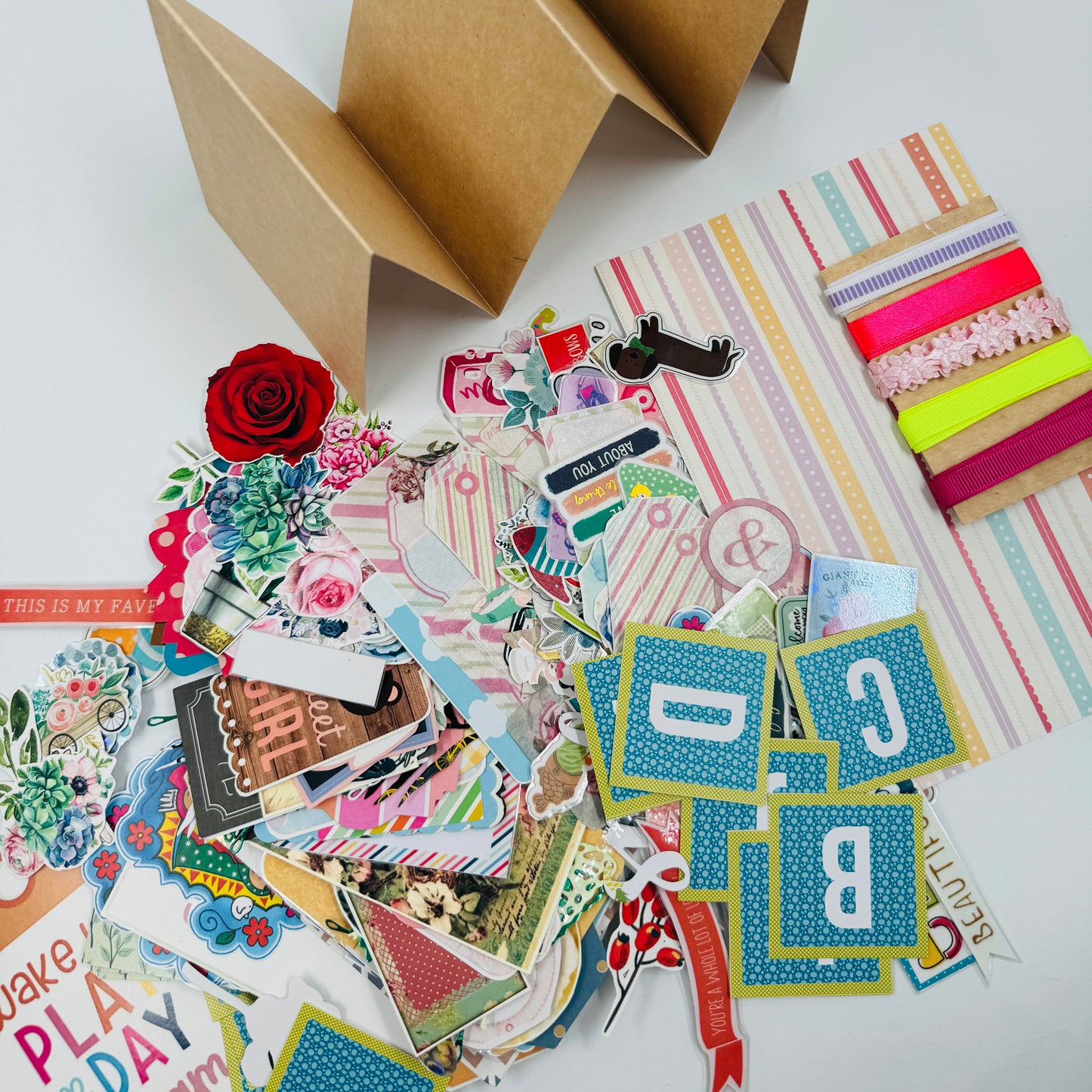 Kit de Scrapbooking  Variado