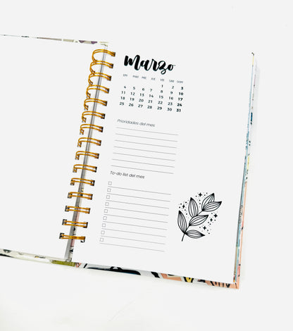 Libreta + Planner Mensual