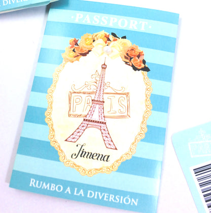 Invitación Viaje a París