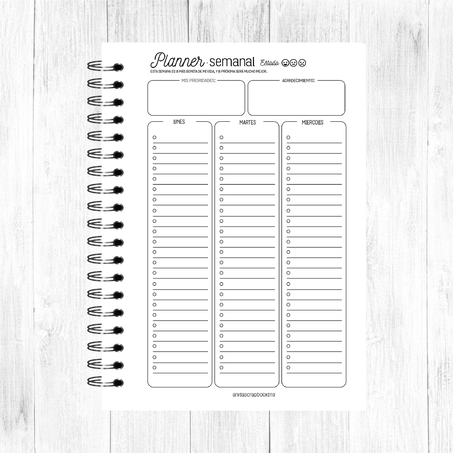 Planner Semanal